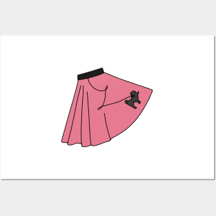 Poodle Skirt Posters and Art